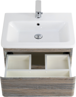 Тумба с раковиной BelBagno Albano-Cer 60 подвесная, pino scania