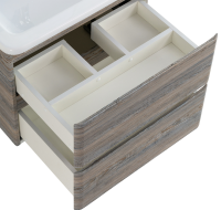 Тумба с раковиной BelBagno Albano-Cer 60 подвесная, pino scania