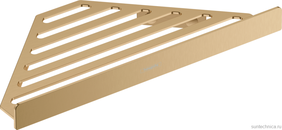 Полка Hansgrohe AddStoris 41741140 шлифованная бронза