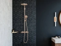 Полка Hansgrohe AddStoris 41741140 шлифованная бронза Полка Hansgrohe AddStoris 41741140 шлифованная бронза