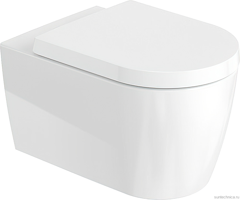 Унитаз подвесной Duravit ME by Starck 25280900001 с микролифтом
