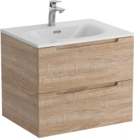 Мебель для ванной комнаты BelBagno Etna 60 rovere bianco, раковина BB-8099-60