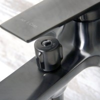 Смеситель для ванны с душем Wasserkraft Wiese 8401 оружейная сталь Смеситель для ванны с душем Wasserkraft Wiese 8401 оружейная сталь