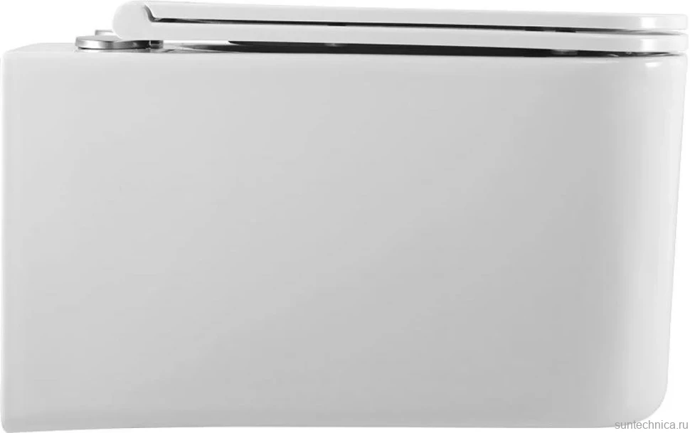 Унитаз подвесной Art&Max Latina AM215CHR/SC с микролифтом, белый