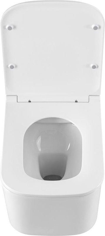 Унитаз подвесной Art&Max Latina AM215CHR/SC с микролифтом, белый
