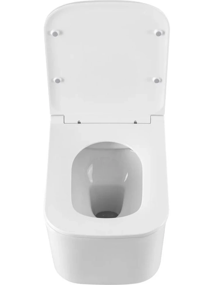 Унитаз подвесной Art&Max Latina AM215CHR/SC с микролифтом, белый