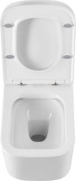 Унитаз подвесной Art&Max Latina AM215CHR/SC с микролифтом, белый
