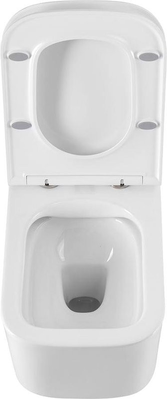 Унитаз подвесной Art&Max Latina AM215CHR/SC с микролифтом, белый