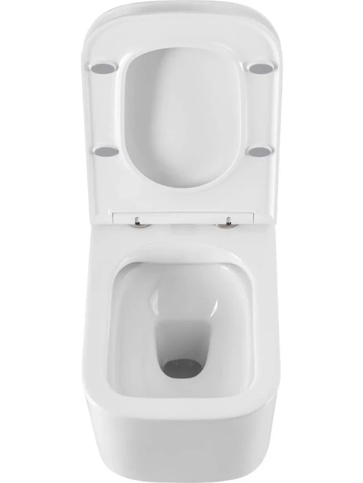 Унитаз подвесной Art&Max Latina AM215CHR/SC с микролифтом, белый
