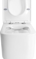 Унитаз подвесной Art&Max Latina AM215CHR/SC с микролифтом, белый