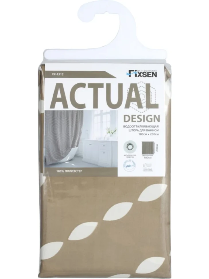 Штора для ванной Fixsen Design FX-1512 Actual