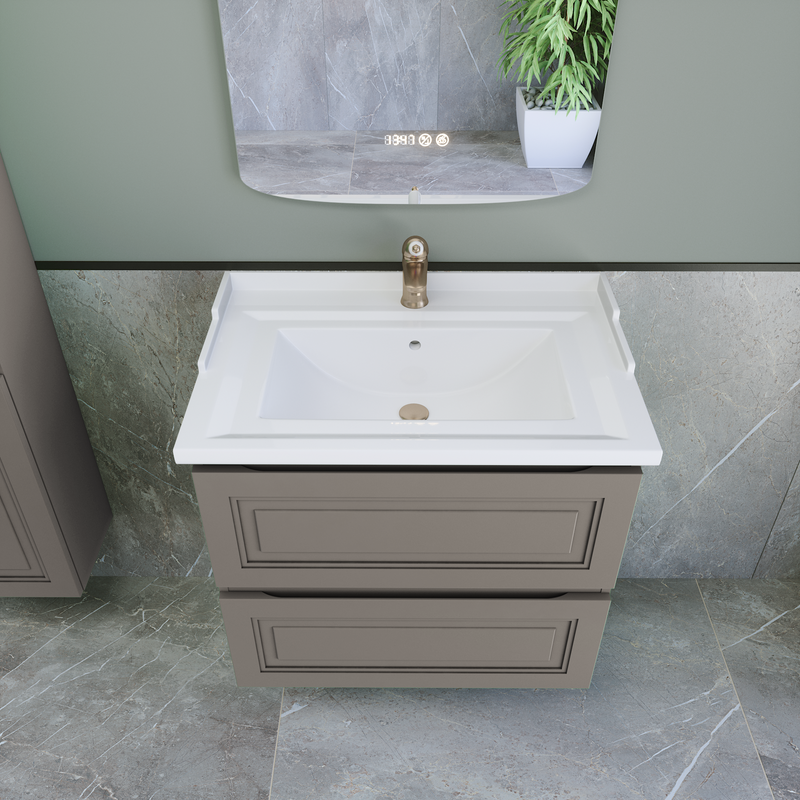 Мебель для ванной комнаты Caprigo Wales 70 айрон