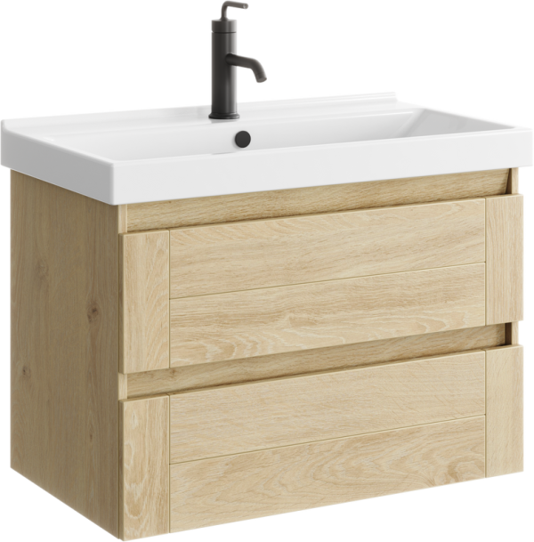 Тумба под раковину Aqwella Astrid 80 дуб давос