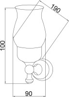 Стакан Boheme Provanse 10804