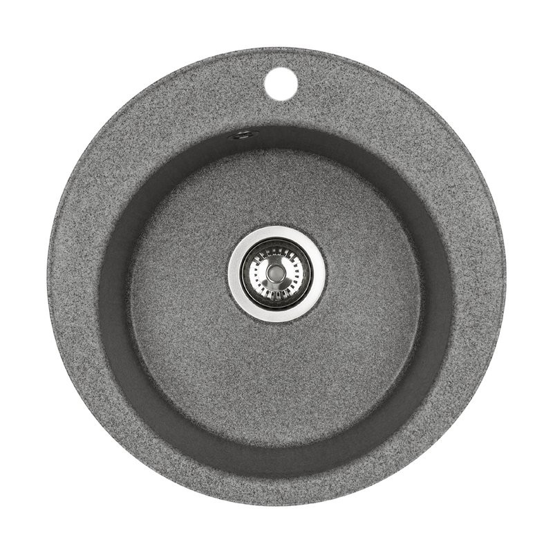 Мойка кухонная AQUATON Шелли 50, серая