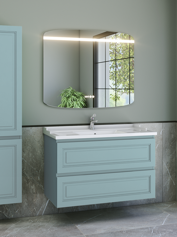 Мебель для ванной комнаты Caprigo Wales 100 антарктида