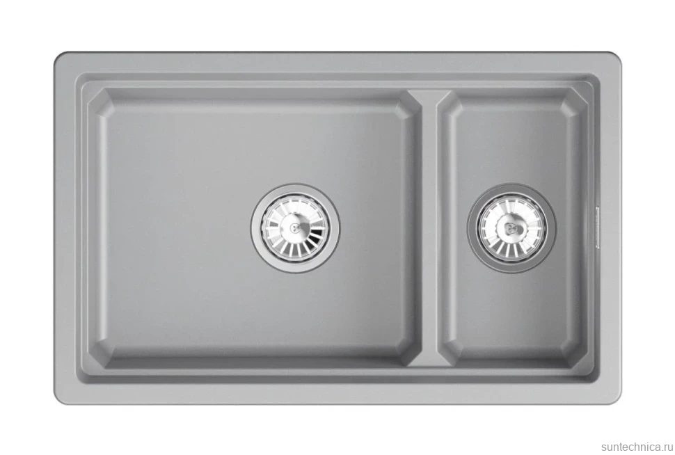 Мойка кухонная Granula Kitchen Space 7304iU алюминиум