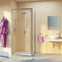 Душевой уголок Wasserkraft Weser 78F18 90x100 см Душевой уголок Wasserkraft Weser 78F18 90x100 см