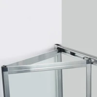 Душевой уголок Wasserkraft Weser 78F18 90x100 см Душевой уголок Wasserkraft Weser 78F18 90x100 см