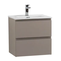 Тумба под раковину без столешницы BelBagno Kraft 39 50 подвесная, матовая бежевая