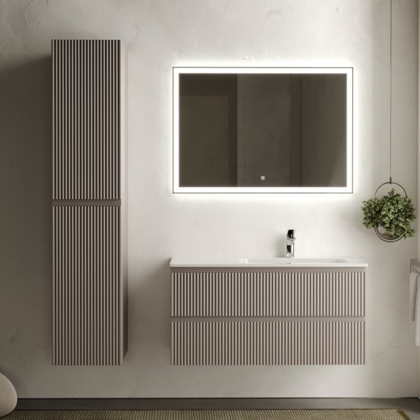 Мебель для ванной комнаты Sancos Snob R 100 см, R, doha soft