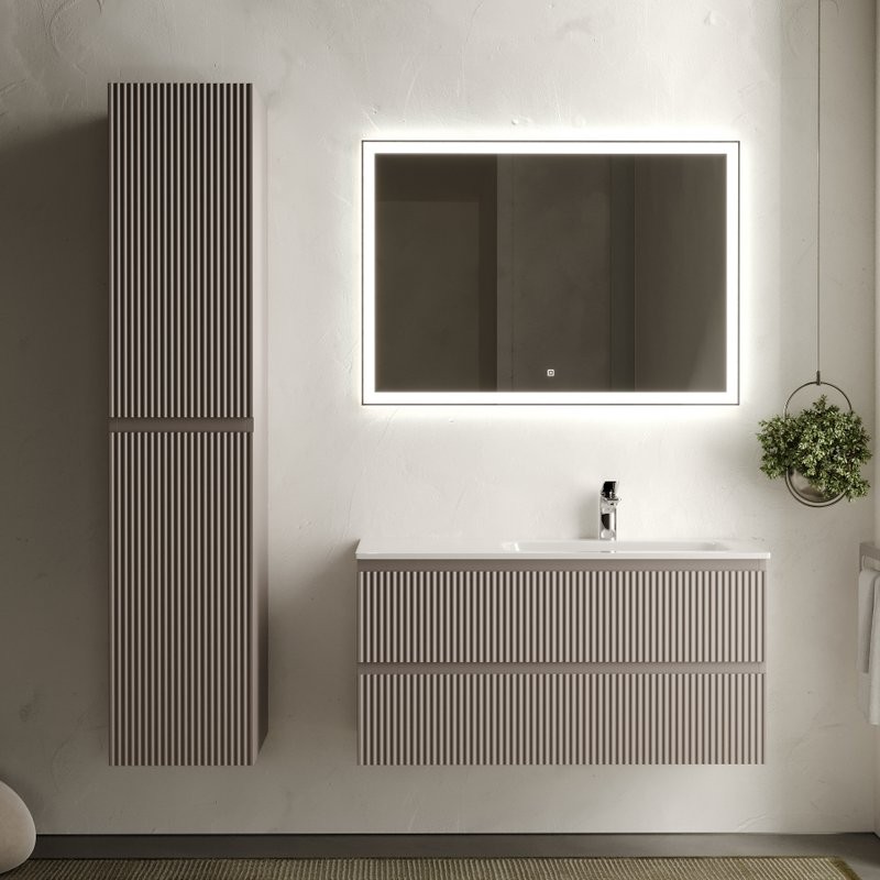 Мебель для ванной комнаты Sancos Snob R 100 см, R, doha soft