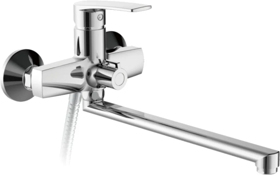Смеситель с длинным изливом для ванны Haiba HB22587