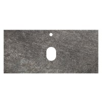 Тумба под раковину со столешницей BelBagno Kraft 100 подвесная, матовая бежевая, столешница kep-100-grn