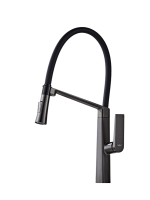 Смеситель для кухни Haiba HB73827-3 оружейная сталь