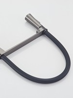 Смеситель для кухни Haiba HB73827-3 оружейная сталь