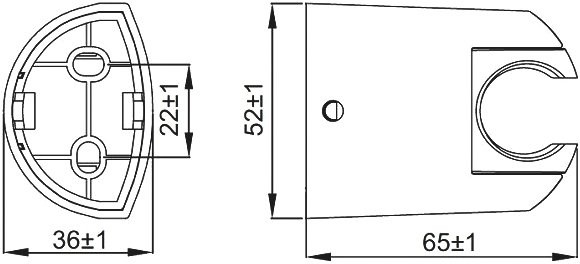 Настенный держатель IDDIS 020CP00I53