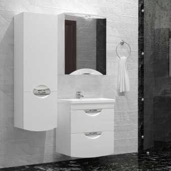 Мебель для ванной Style Line Жасмин-2 50 Люкс Plus, белая