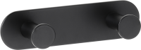 Крючок Bemeta Easy 163106370 двойной, черный матовый