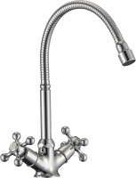 Смеситель для кухни Olive'S Girona 01435GR с гибким изливом