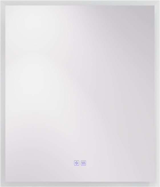 Зеркало Terminus Сицилия 60х70 с подсветкой, с антизапотевателем