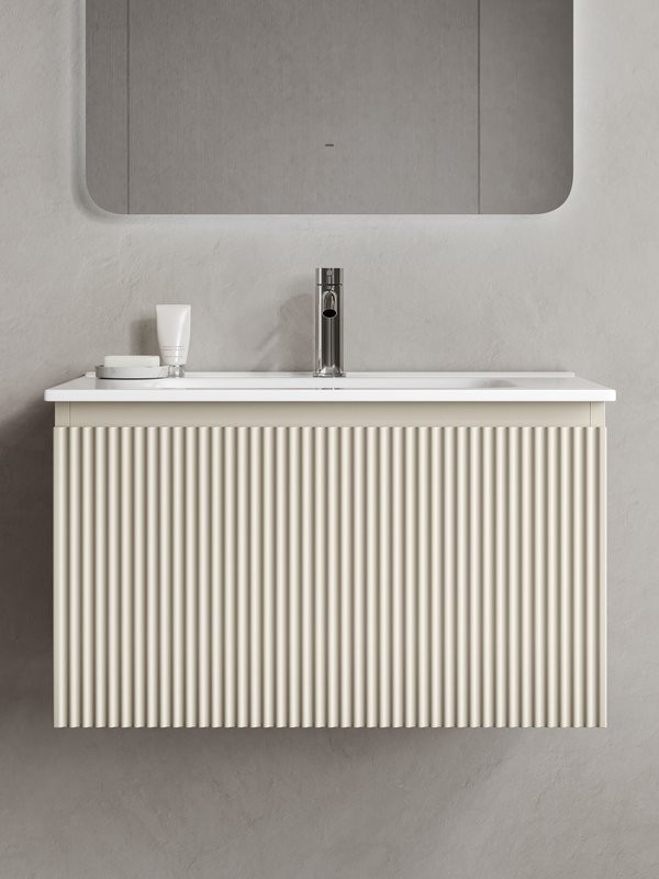 Тумба под раковину без столешницы Sancos Snob R 1.0 70 beige soft