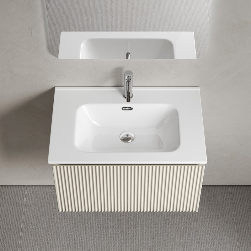 Тумба под раковину без столешницы Sancos Snob R 1.0 70 beige soft