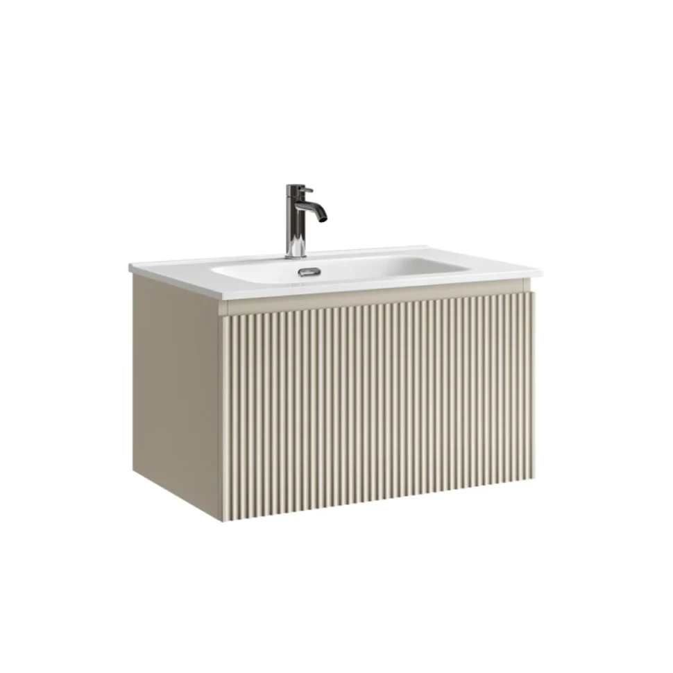 Тумба под раковину без столешницы Sancos Snob R 1.0 70 beige soft