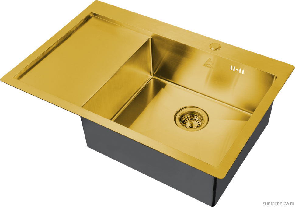 Мойка кухонная Steel Hammer SH 7851-R BRONZE бронза