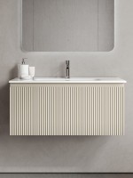 Тумба с раковиной Sancos Snob R 1.0 90 beige soft Тумба с раковиной Sancos Snob R 1.0 90 beige soft