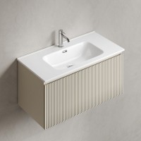 Тумба с раковиной Sancos Snob R 1.0 90 beige soft Тумба с раковиной Sancos Snob R 1.0 90 beige soft