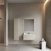 Тумба с раковиной Sancos Snob R 1.0 90 beige soft