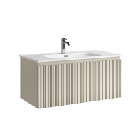 Тумба с раковиной Sancos Snob R 1.0 90 beige soft Тумба с раковиной Sancos Snob R 1.0 90 beige soft