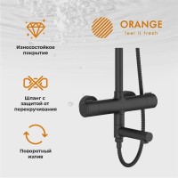Душевая стойка Orange Thermo Thermo T02S3-911b