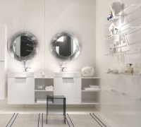 Зеркало круглое Laufen Kartell by Laufen 80 хром
