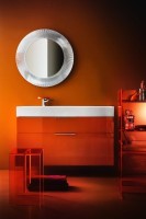 Зеркало круглое Laufen Kartell by Laufen 80 хром