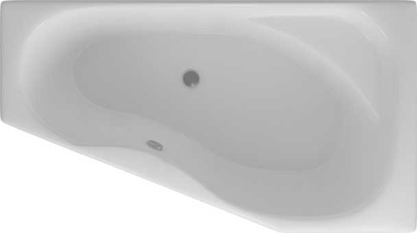 Акриловая ванна Акватек Медея MED180-0000038 170x95 R, вклеенный каркас