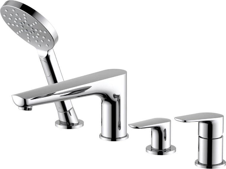 Смеситель на борт ванны AQUATEK Бетта AQ1148CR хром