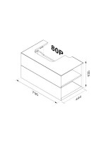 Тумба с раковиной Ravak Lite SD 80 R алебастровая розовая