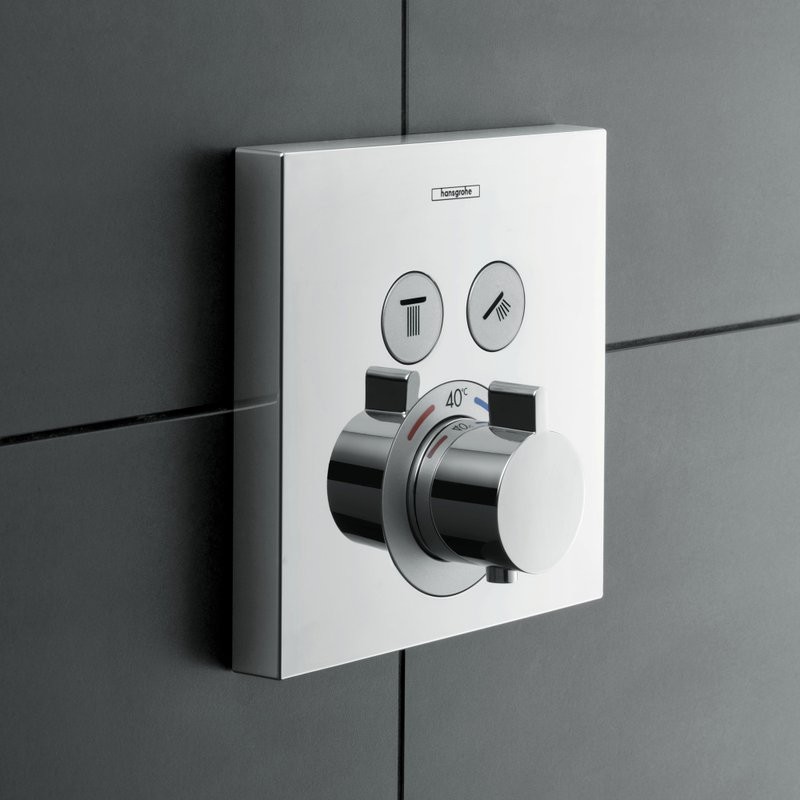 Душевой комплект Hansgrohe Термостат ShowerSelect 15763000 + 26230000 + 26843000 + 28272000 + 26864000 + 01800180